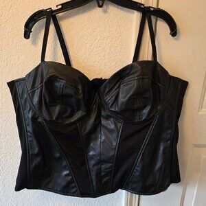 Rue21 Pleather Corset